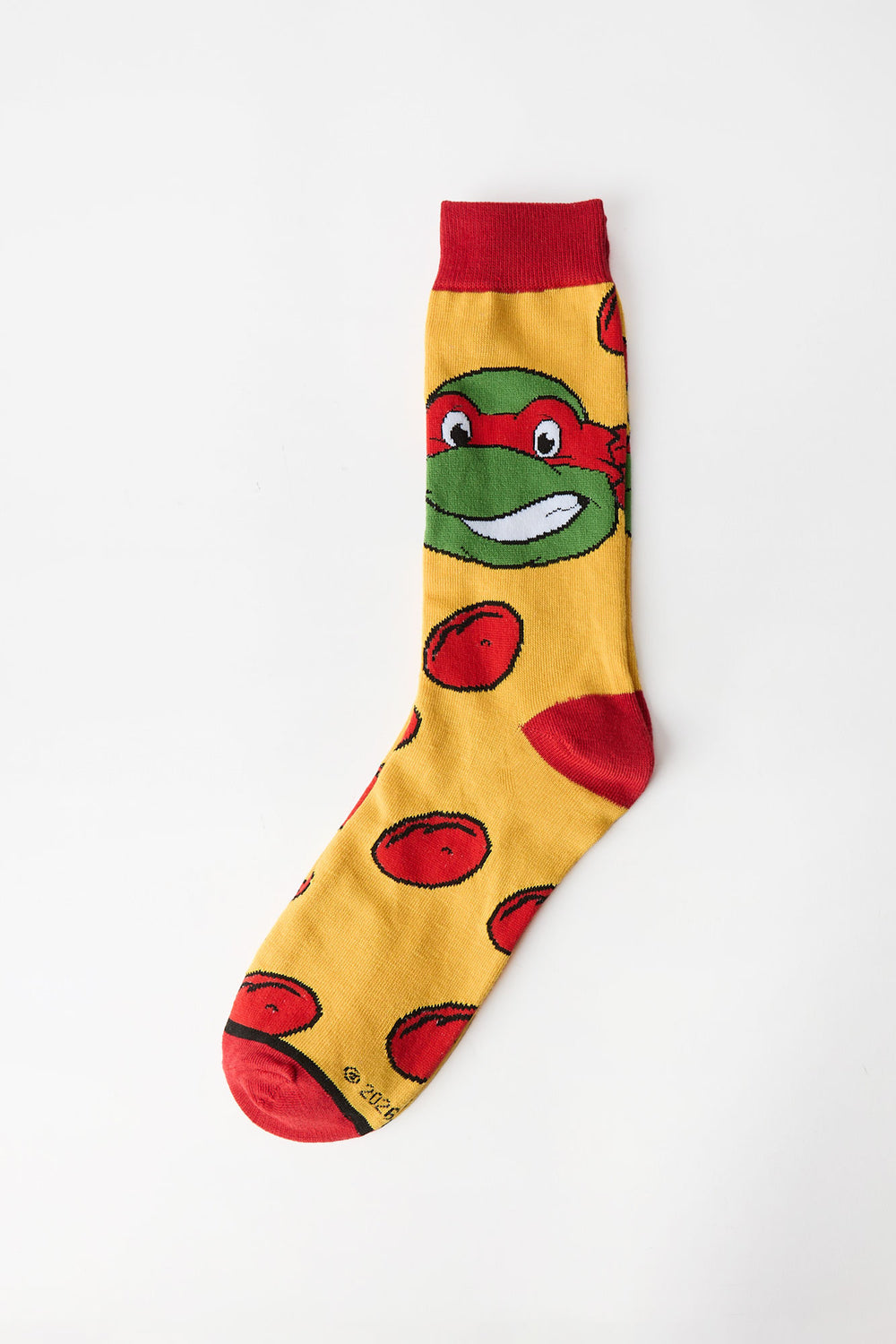 Teenage Mutant Ninja Turtles Printed Jacquard Crew Socks Teenage Mutant Ninja Turtles Printed Jacquard Crew Socks