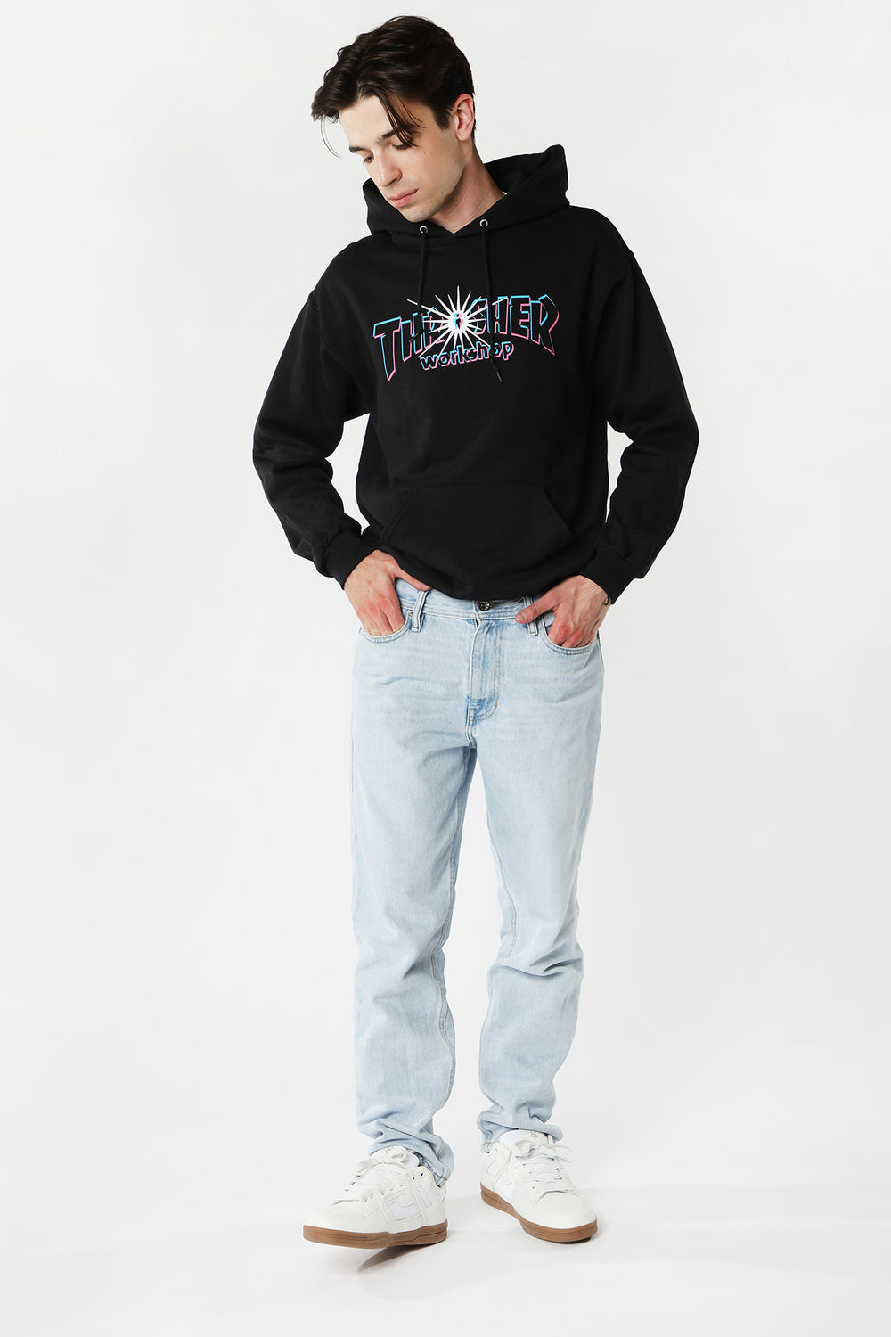 Thrasher x Alien Workshop Nova Hoodie Black