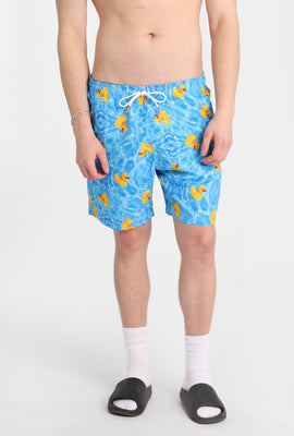 Short de bain canards en caoutchouc 7 po