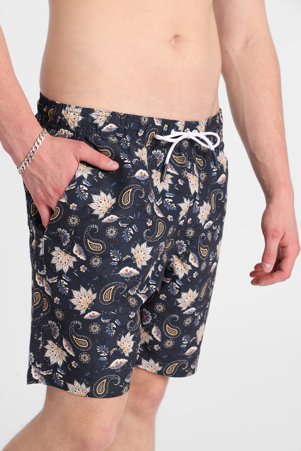 Short de bain cachemire 7 po Short de bain cachemire 7 po