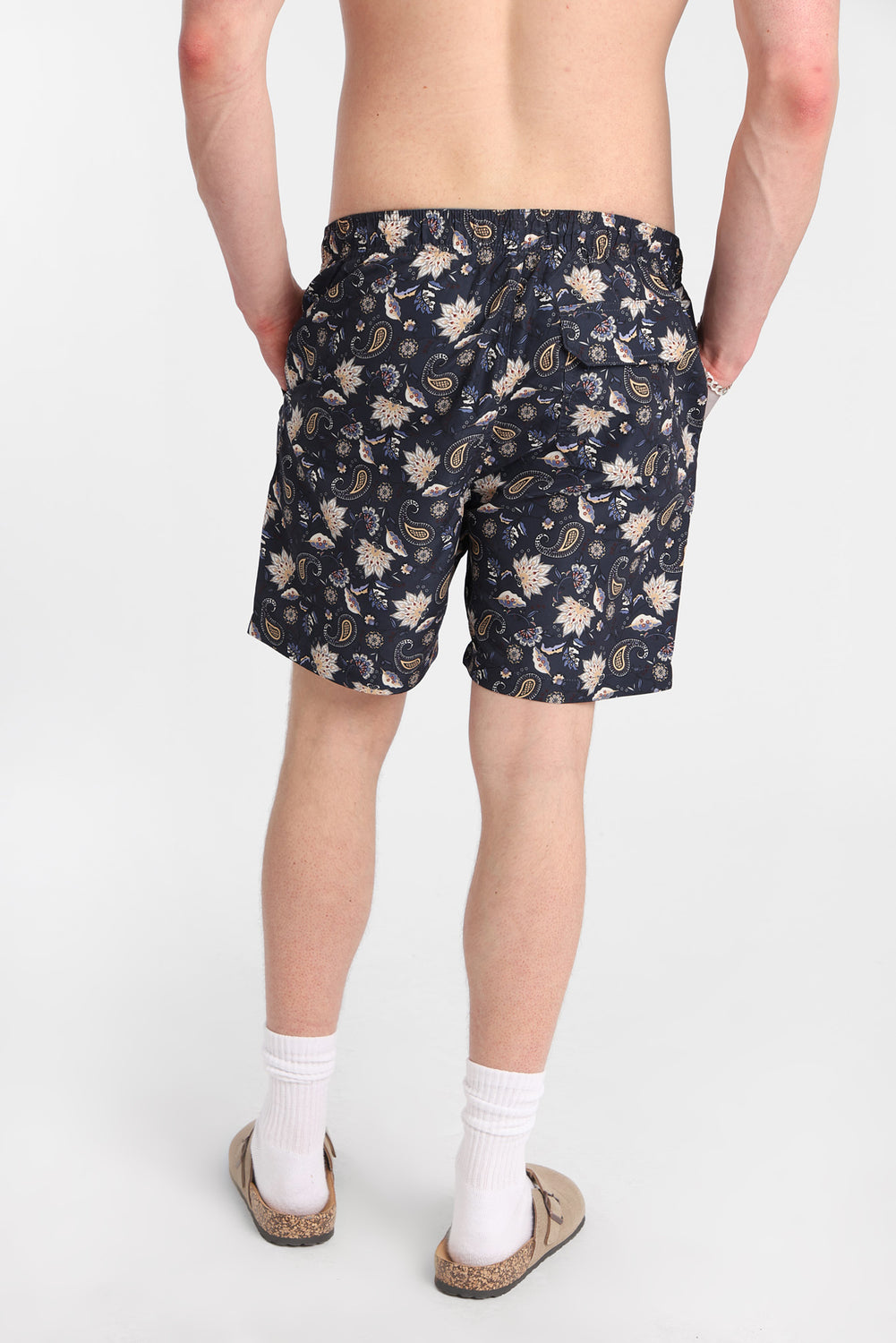 Short de bain cachemire 7 po Short de bain cachemire 7 po