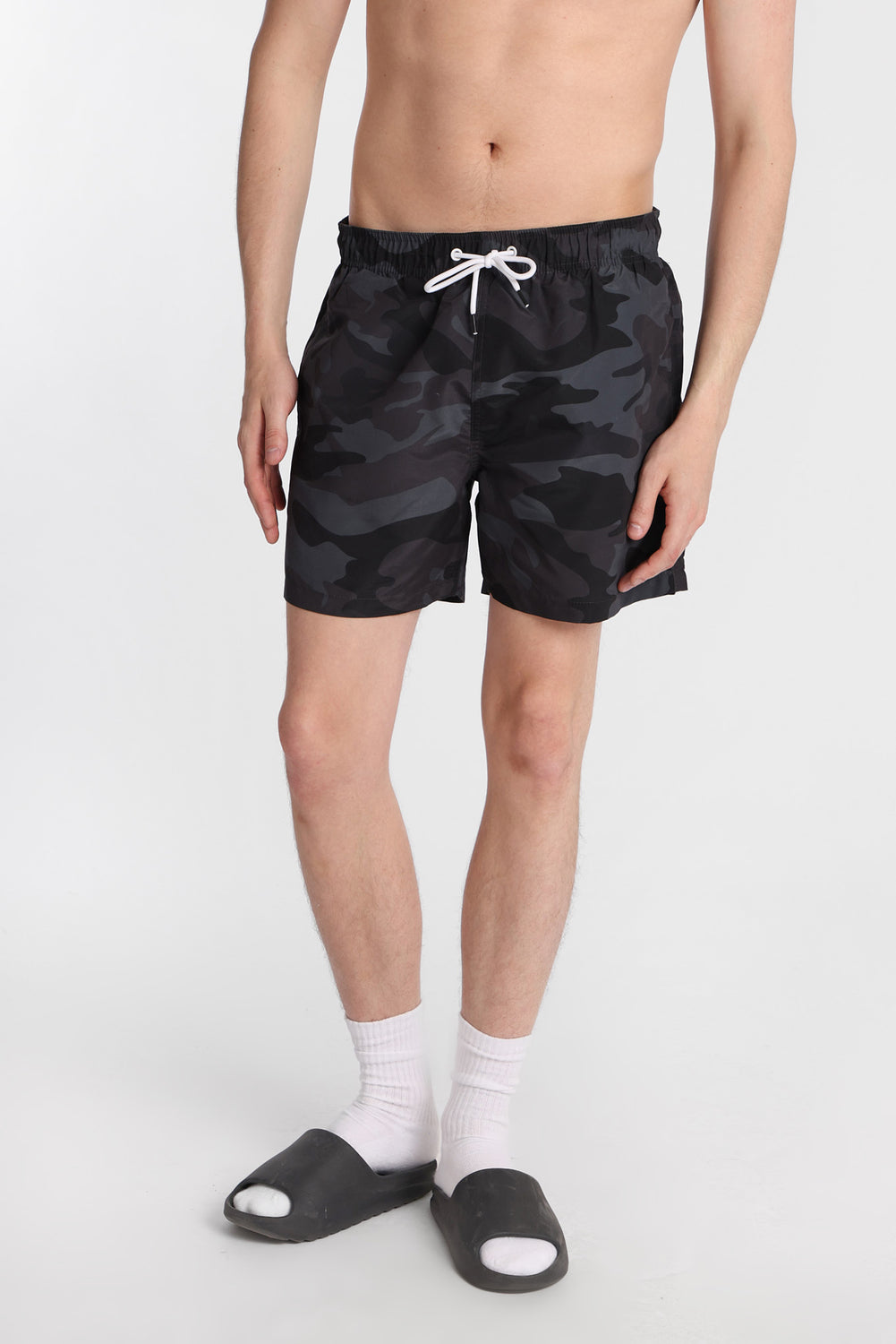 Short de bain à imprimé camouflage 5,5 po Short de bain à imprimé camouflage 5,5 po