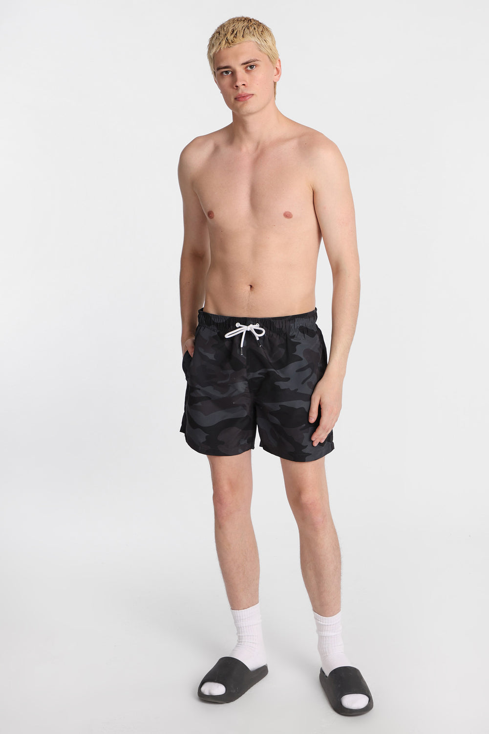 Short de bain à imprimé camouflage 5,5 po Short de bain à imprimé camouflage 5,5 po