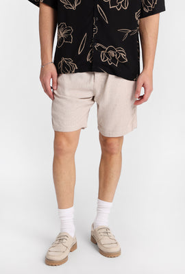 Linen-Blend Shorts 7