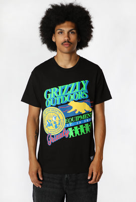 T-Shirt Neon Trail Grizzly