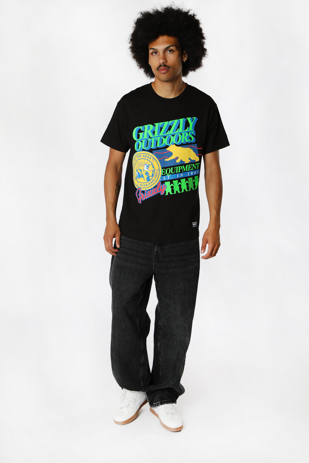 Grizzly Neon Trail T-Shirt Grizzly Neon Trail T-Shirt