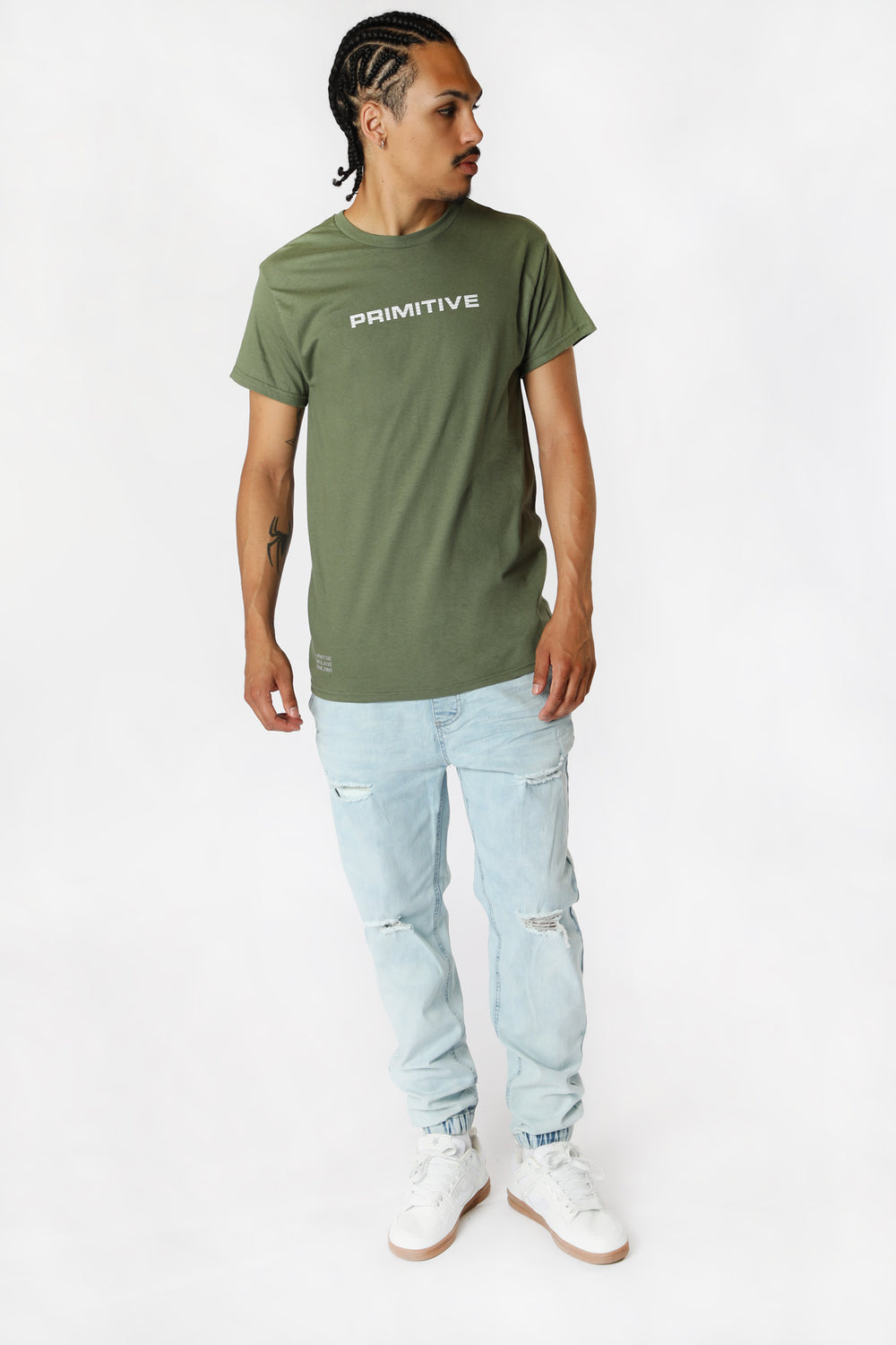 T-Shirt Primitive Call Of Duty Ghost (Military Green)