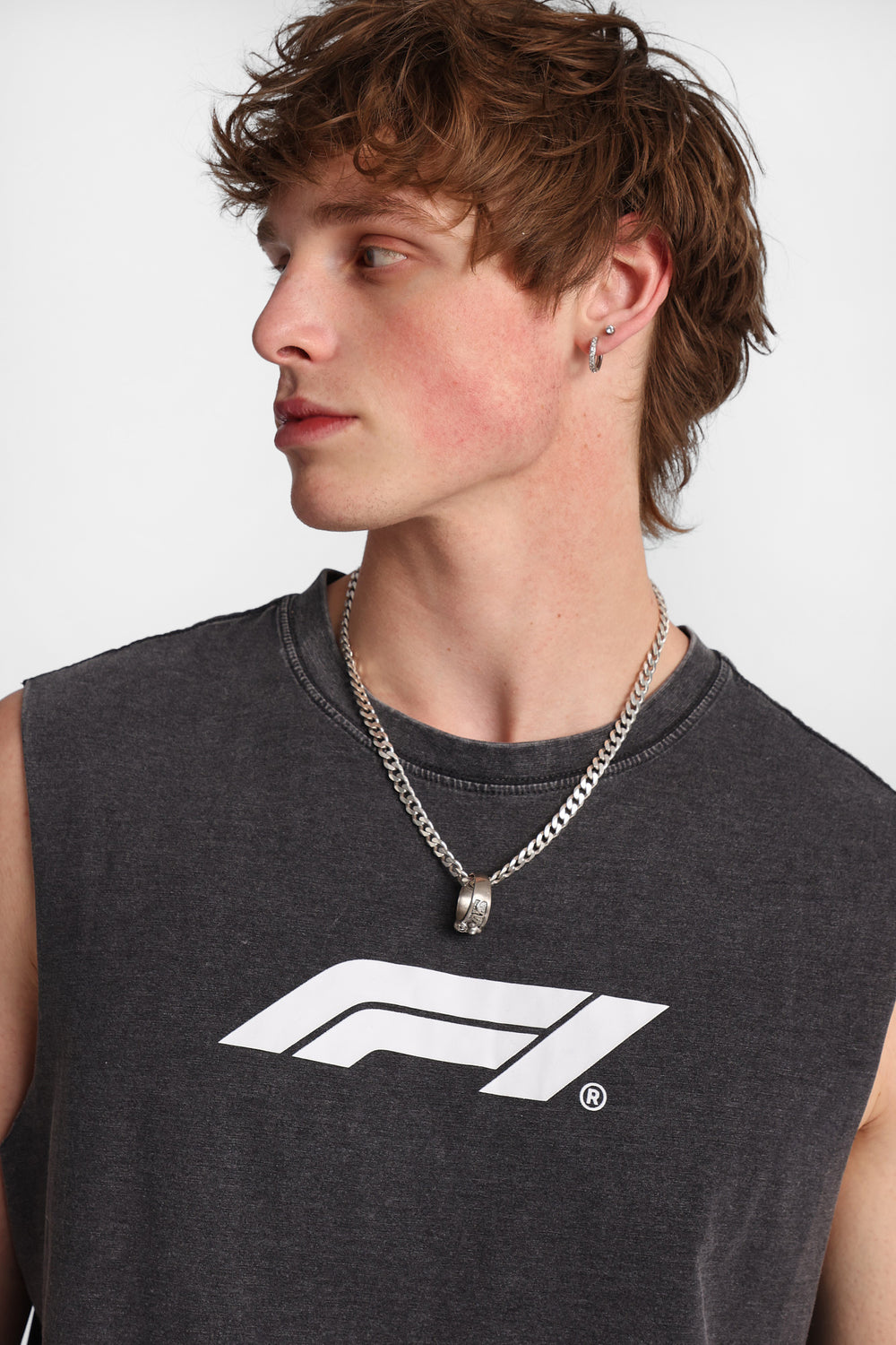 F1 Grand Prix Graphic Oversized Tank Top F1 Grand Prix Graphic Oversized Tank Top