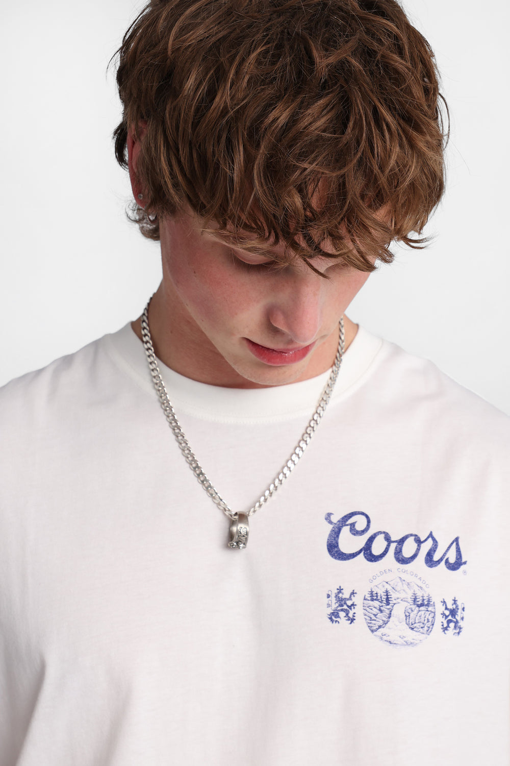 Coors Golden Colorado Graphic Oversized Tank Top Coors Golden Colorado Graphic Oversized Tank Top