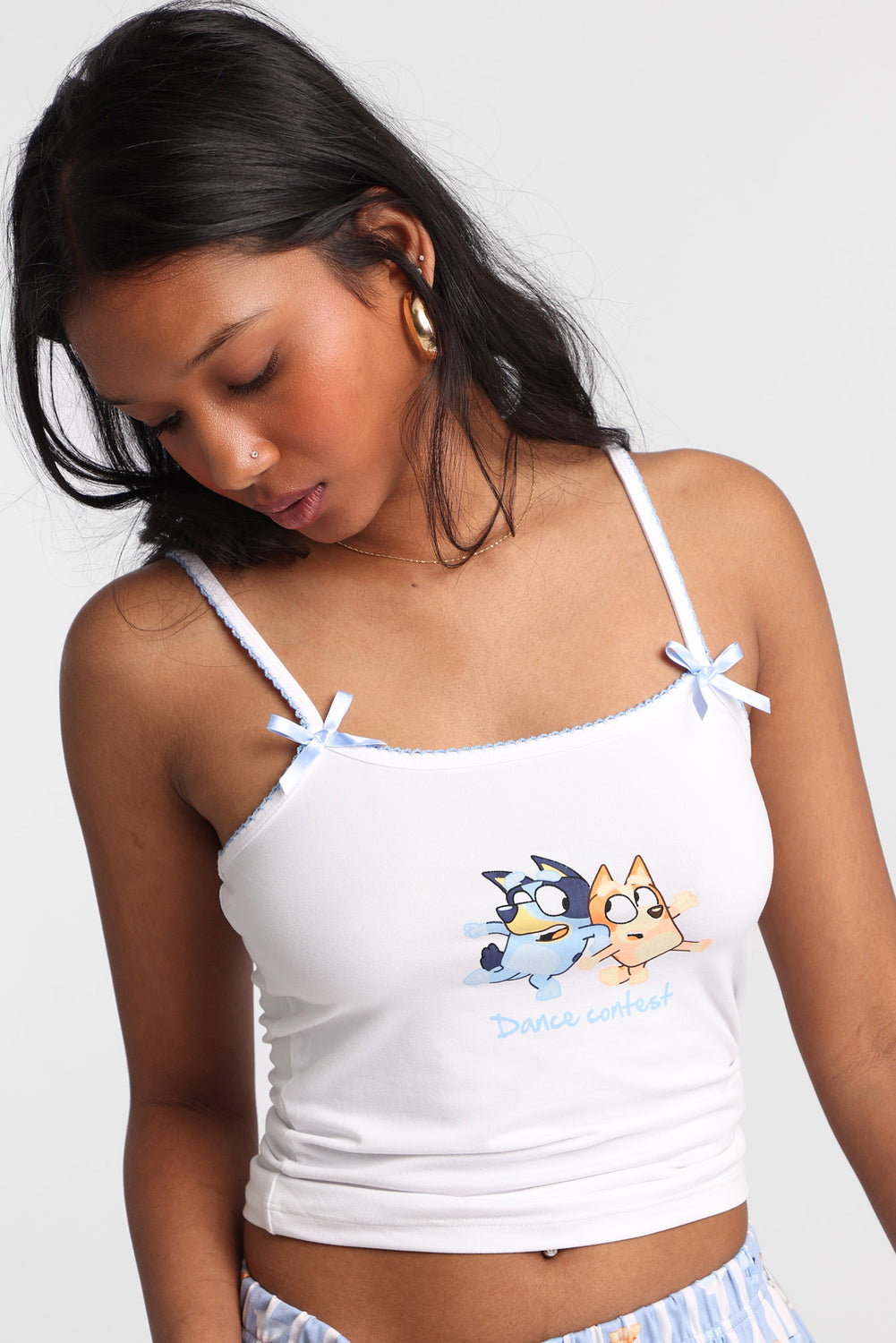 Ensemble camisole et short pyjama imprimé Bluey Ensemble camisole et short pyjama imprimé Bluey