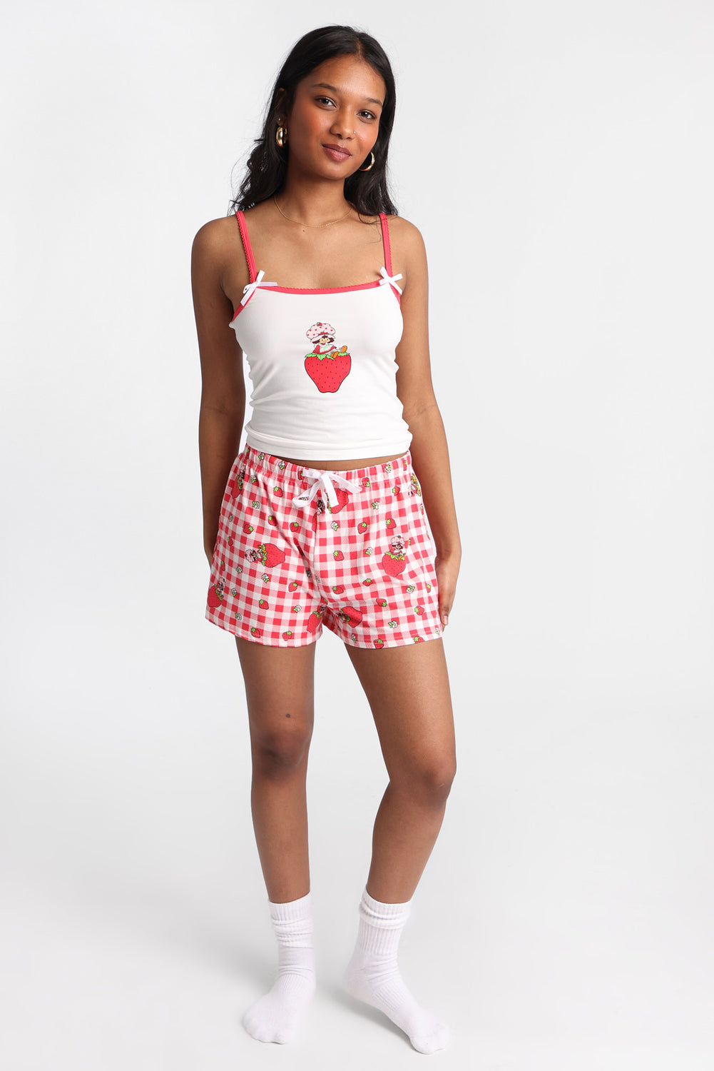 Ensemble camisole et short pyjama imprimé Strawberry Shortcake Ensemble camisole et short pyjama imprimé Strawberry Shortcake