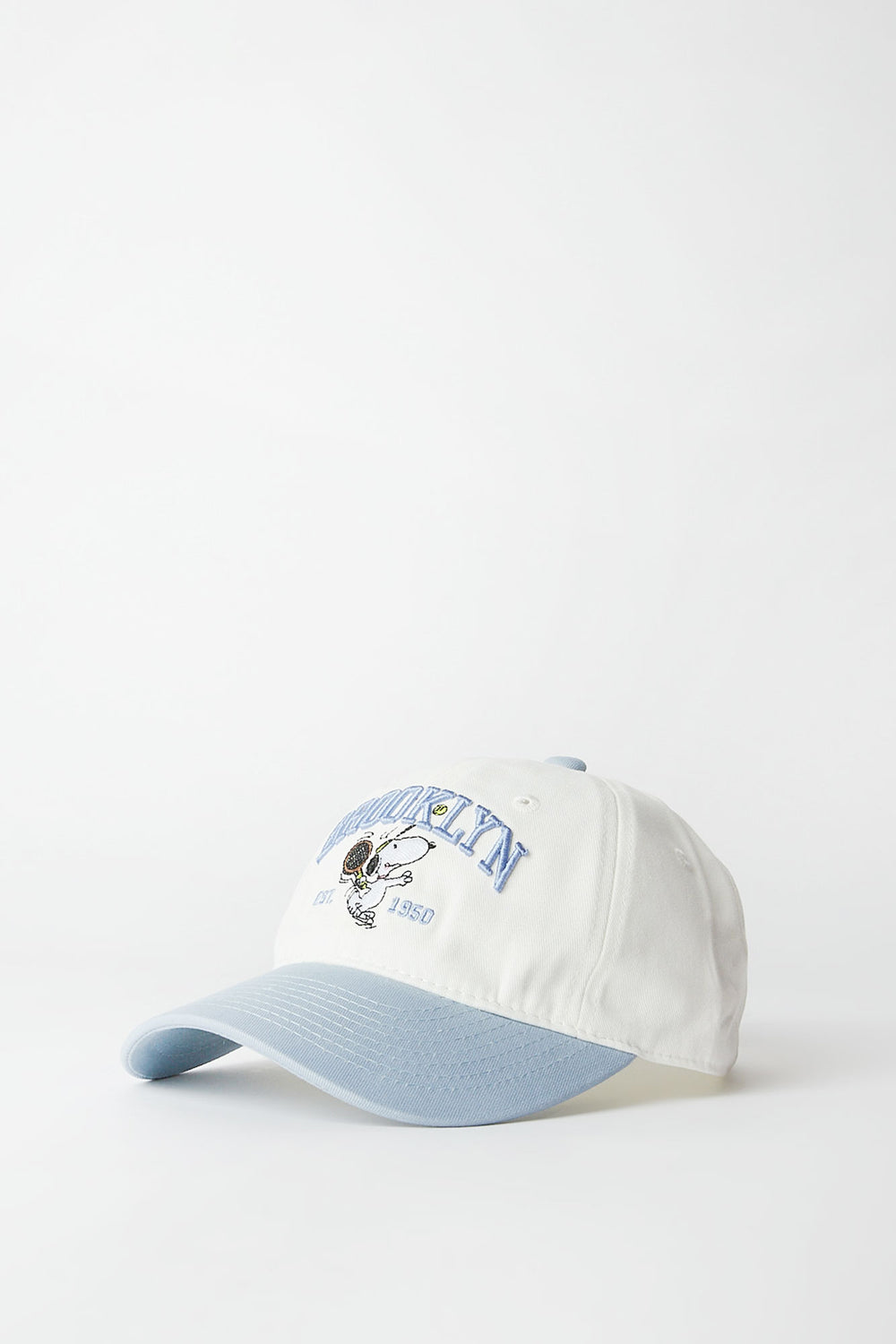 Casquette de baseball Peanuts Snoopy Brooklyn brodée Casquette de baseball Peanuts Snoopy Brooklyn brodée