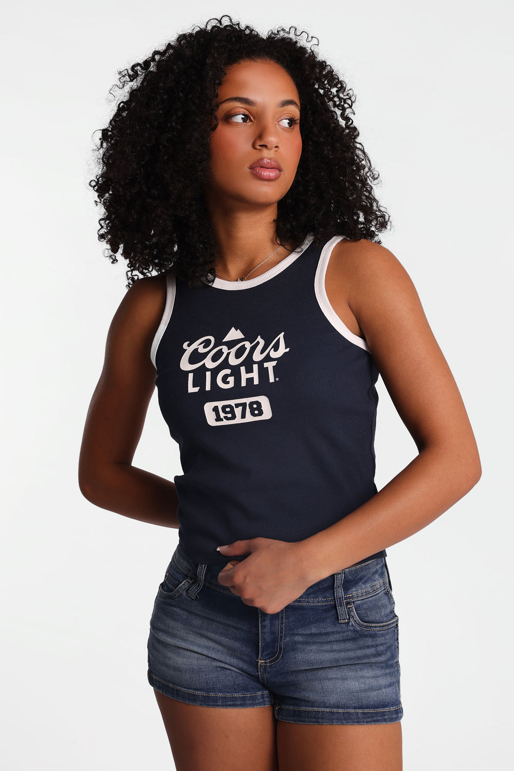 Coors Light 1978 Graphic Tank Top Coors Light 1978 Graphic Tank Top