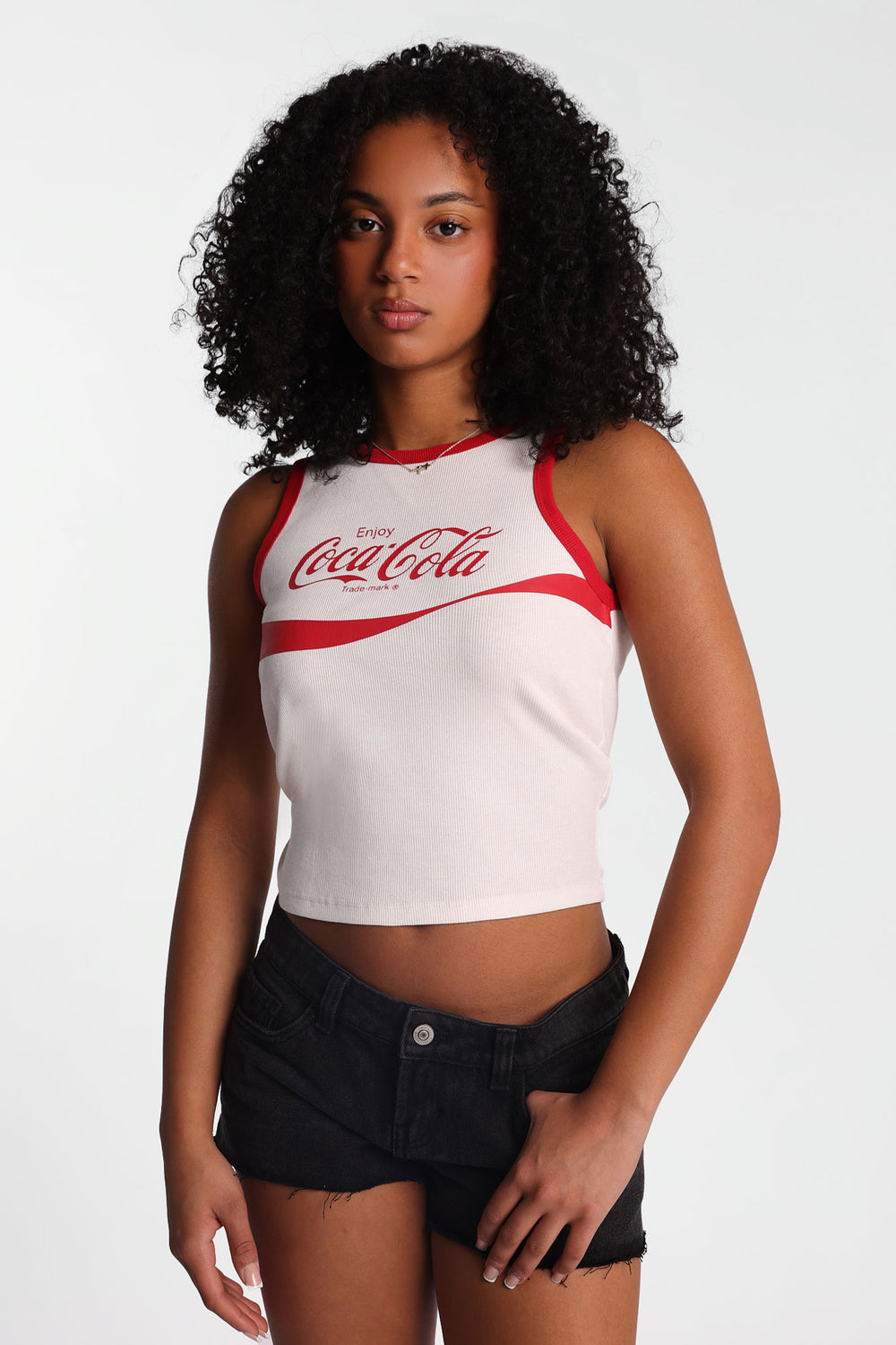 Débardeur imprimé Enjoy Coca-Cola Débardeur imprimé Enjoy Coca-Cola