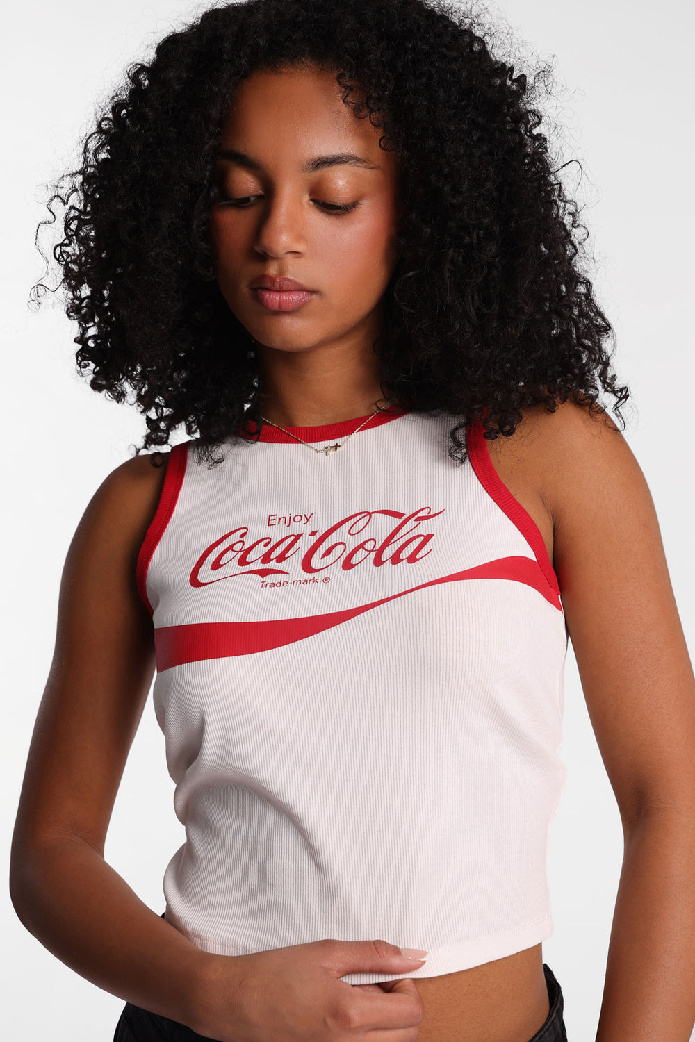 Débardeur imprimé Enjoy Coca-Cola Débardeur imprimé Enjoy Coca-Cola