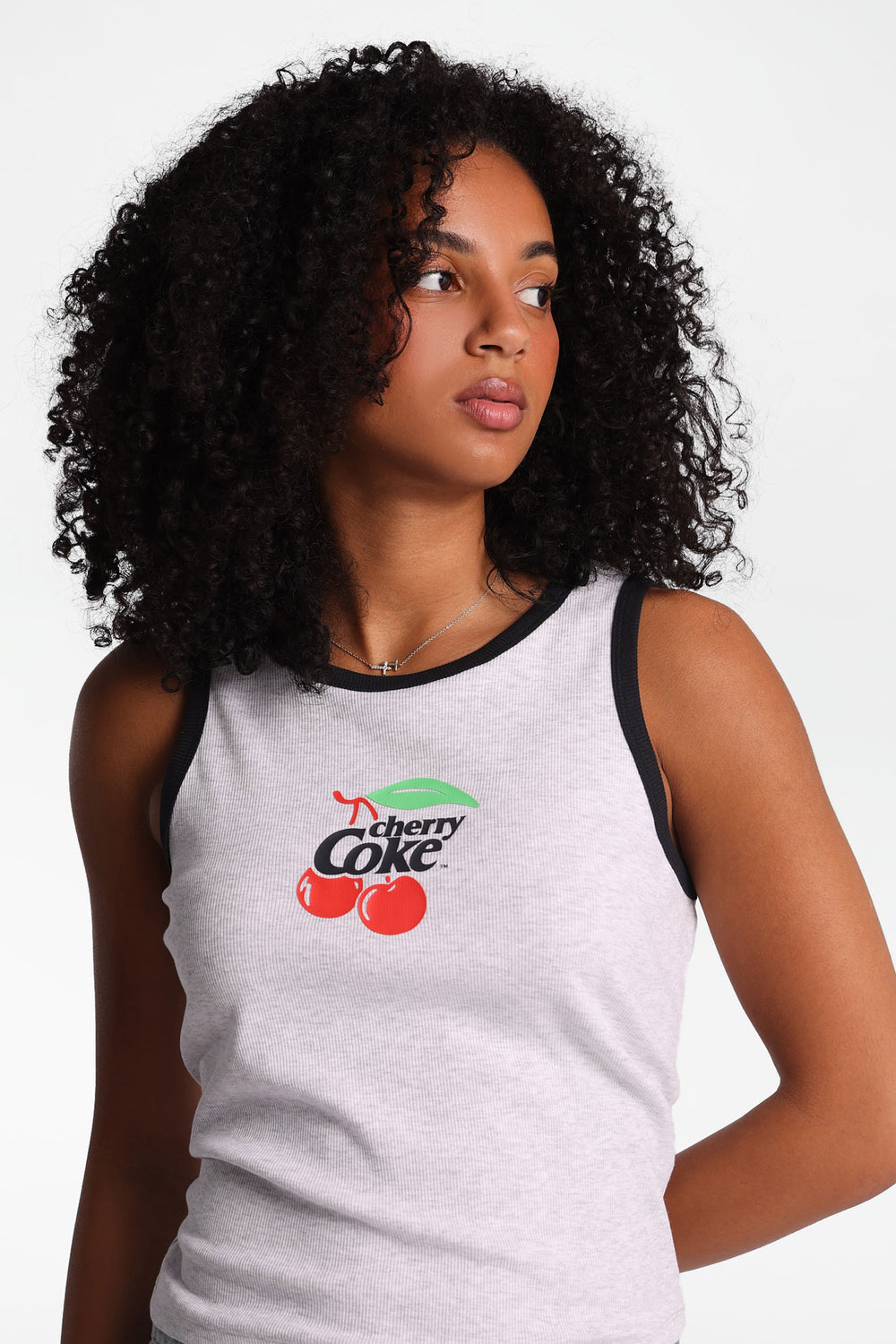 Débardeur imprimé Cherry Coke Débardeur imprimé Cherry Coke