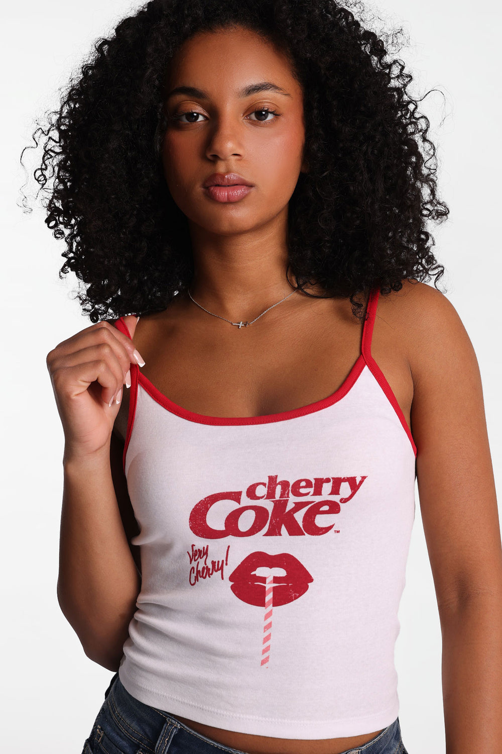 Camisole imprimé Cherry Coke Camisole imprimé Cherry Coke