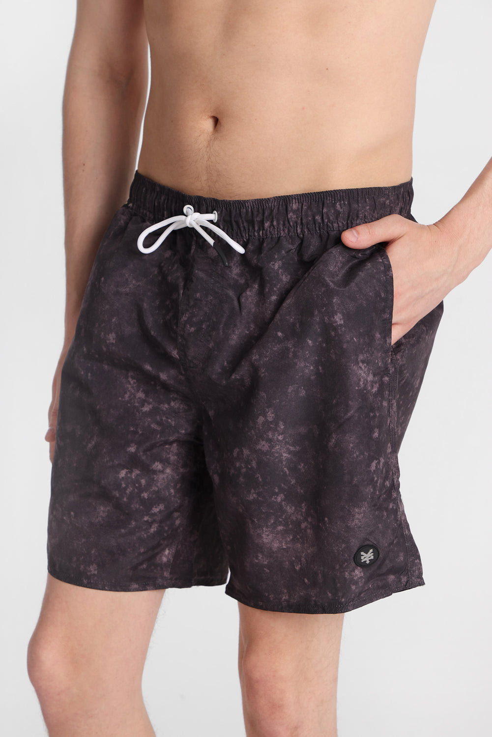 Zoo York Black Tie-Dye Swim Shorts 7