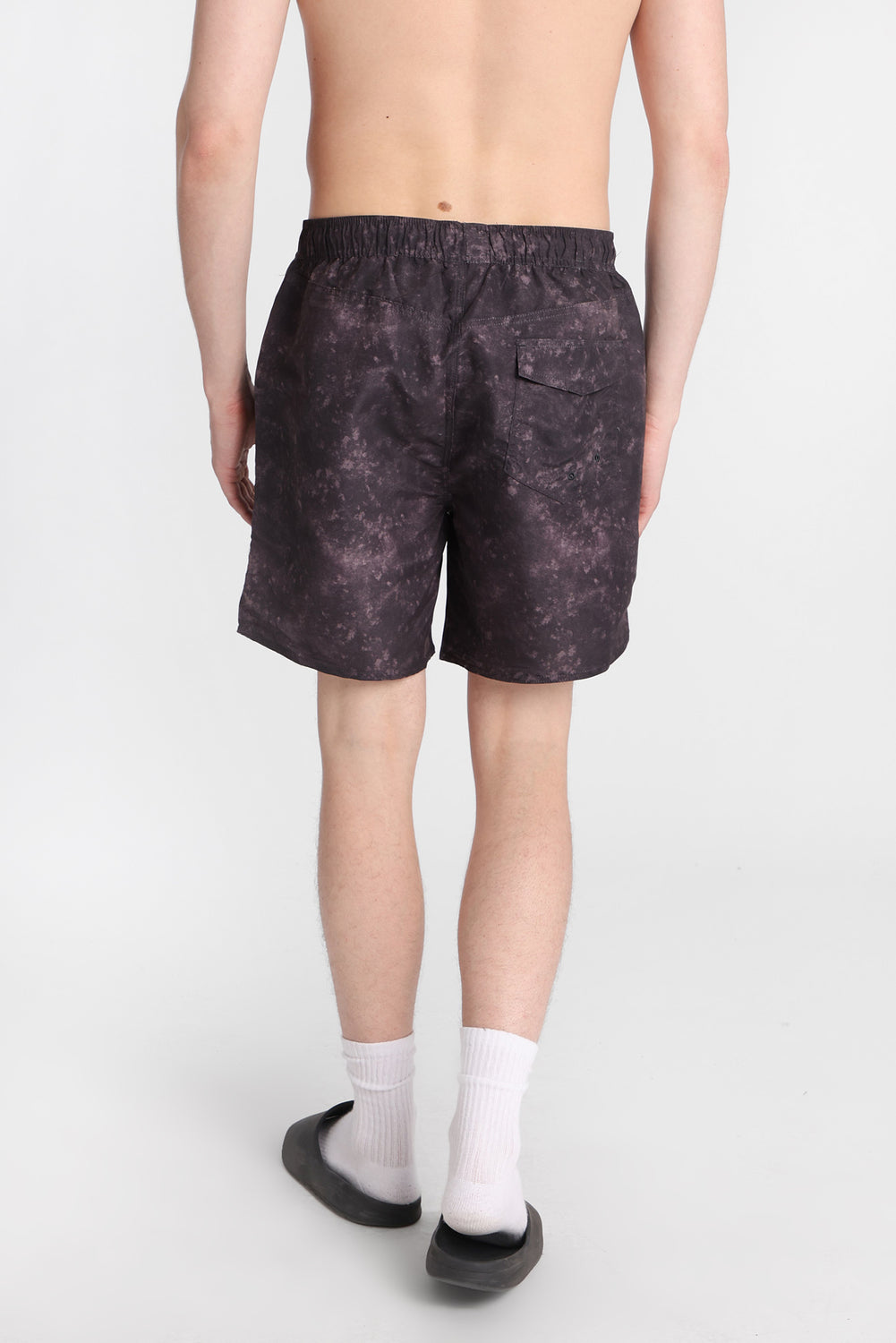 Zoo York Black Tie-Dye Swim Shorts 7
