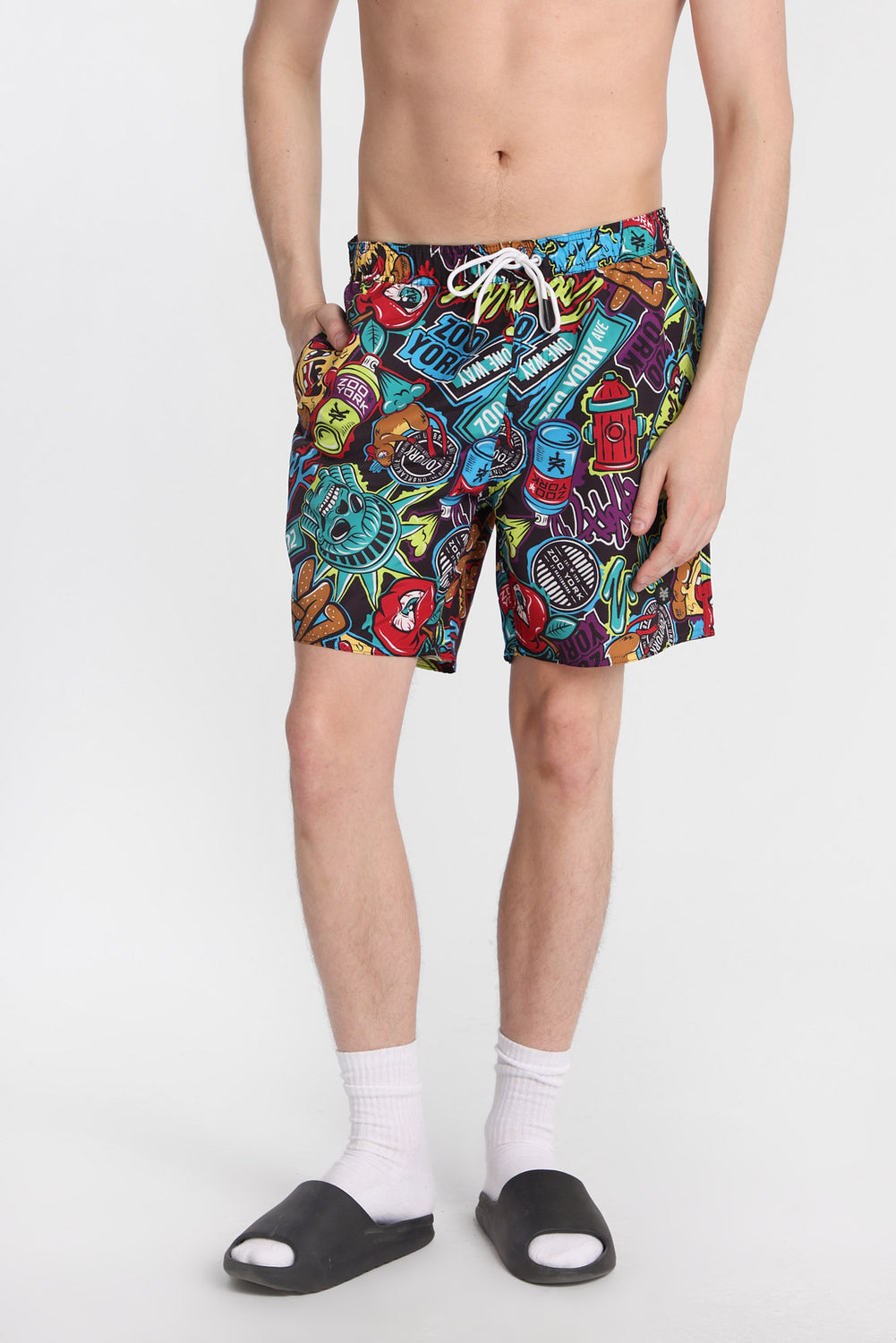 Zoo York NYC Graffiti Swim Shorts 7