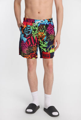 Zoo York Graffiti Swim Shorts 7
