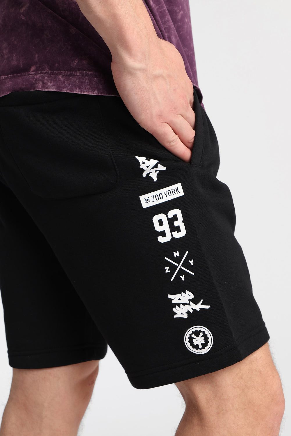 Zoo York Logo Fleece Shorts Zoo York Logo Fleece Shorts