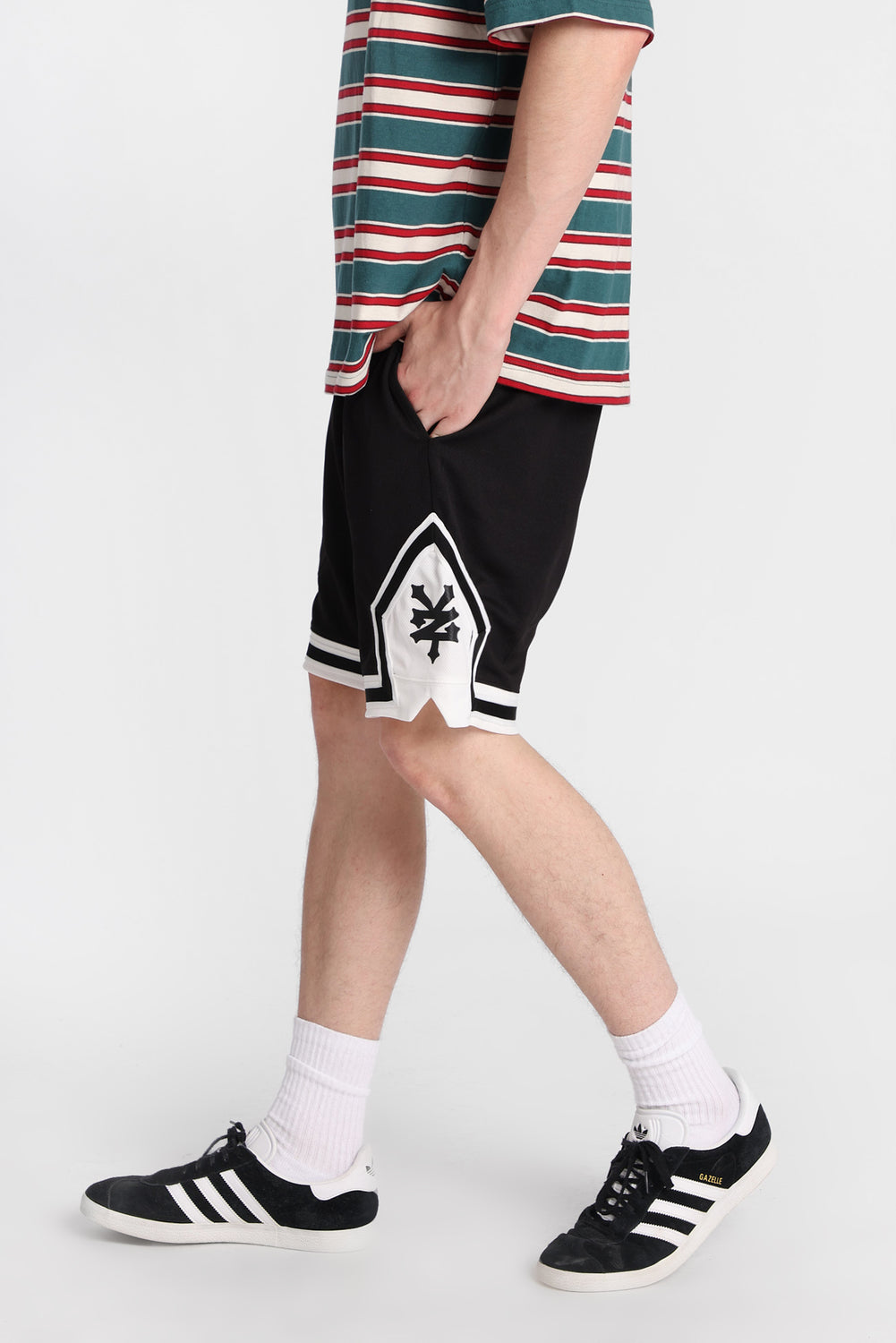 Short en maille de basketball Zoo York Short en maille de basketball Zoo York