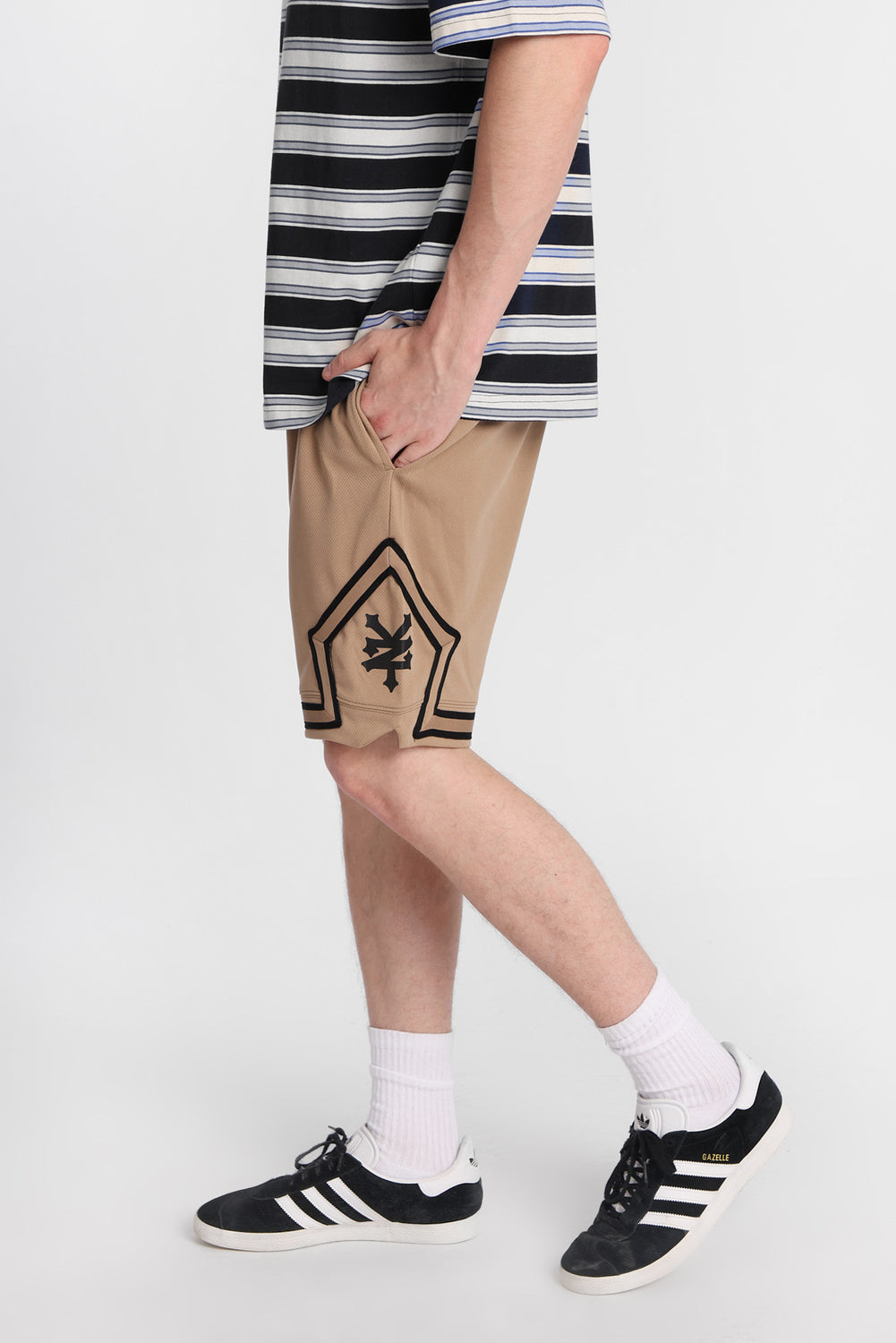 Short en maille de basketball Zoo York Short en maille de basketball Zoo York