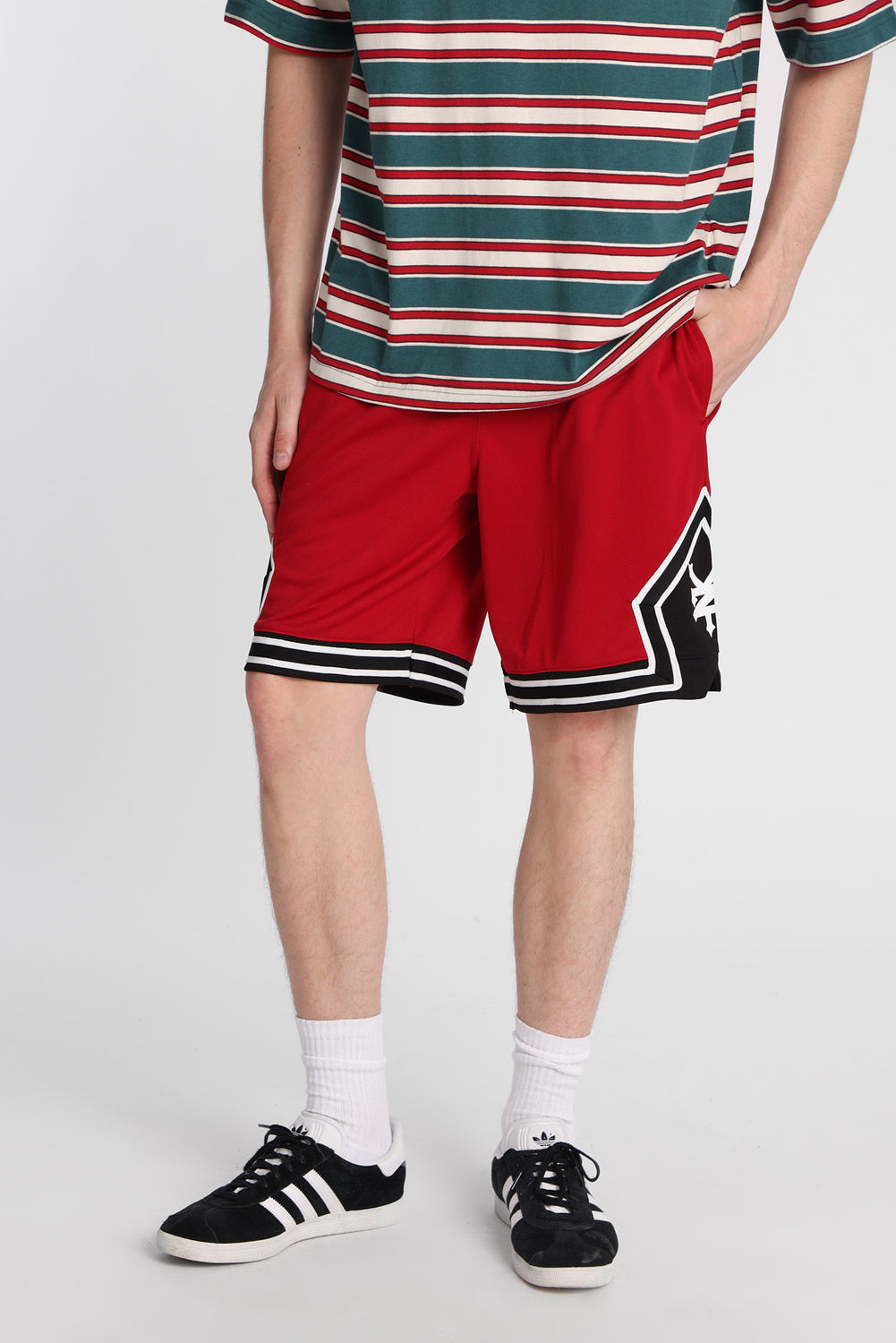Short en maille de basketball Zoo York Short en maille de basketball Zoo York
