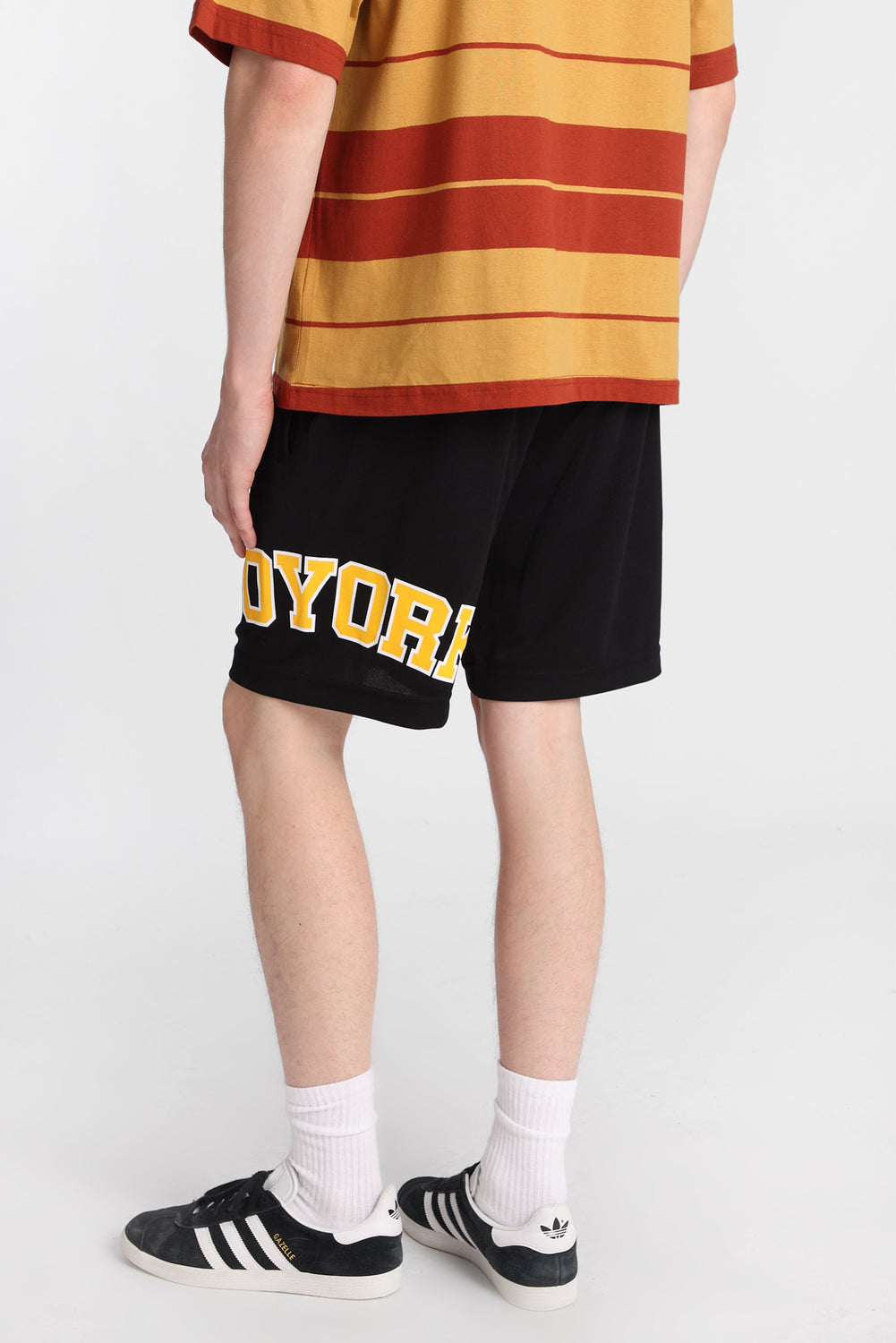 Short en maille imprimé logo Zoo York Short en maille imprimé logo Zoo York