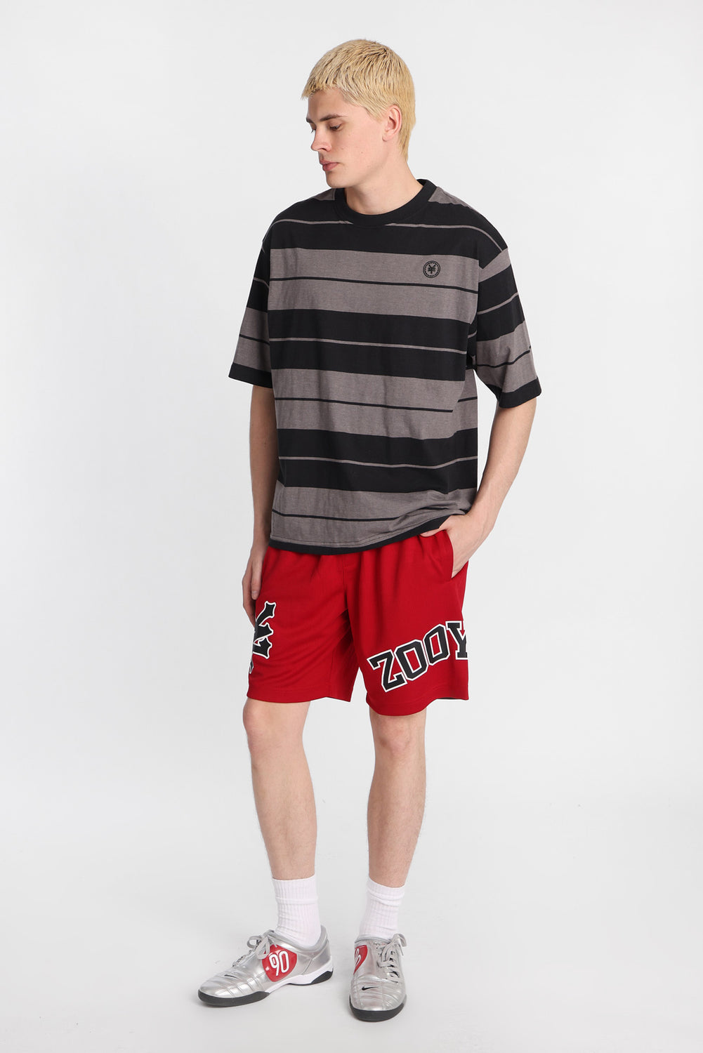 Short en maille imprimé logo Zoo York Short en maille imprimé logo Zoo York