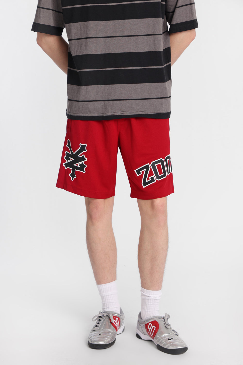 Short en maille imprimé logo Zoo York Short en maille imprimé logo Zoo York