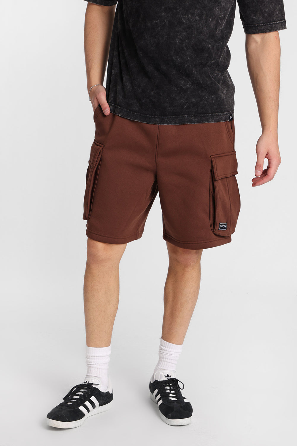 Zoo York Fleece Cargo Shorts Zoo York Fleece Cargo Shorts