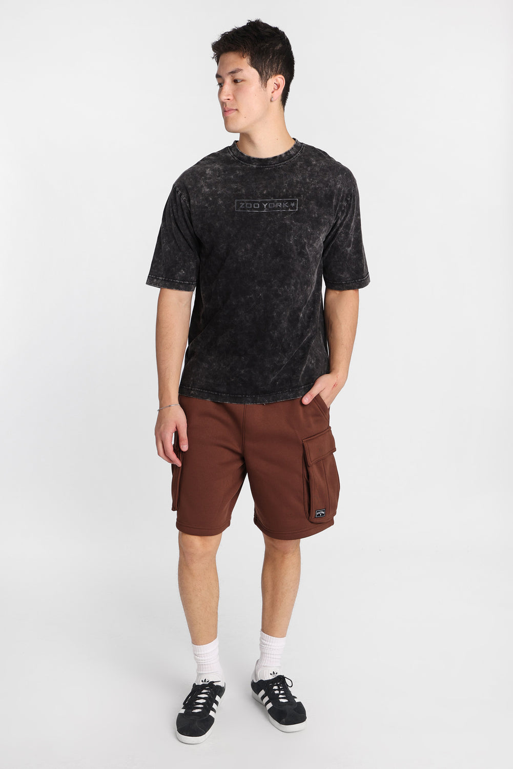 Zoo York Fleece Cargo Shorts Zoo York Fleece Cargo Shorts