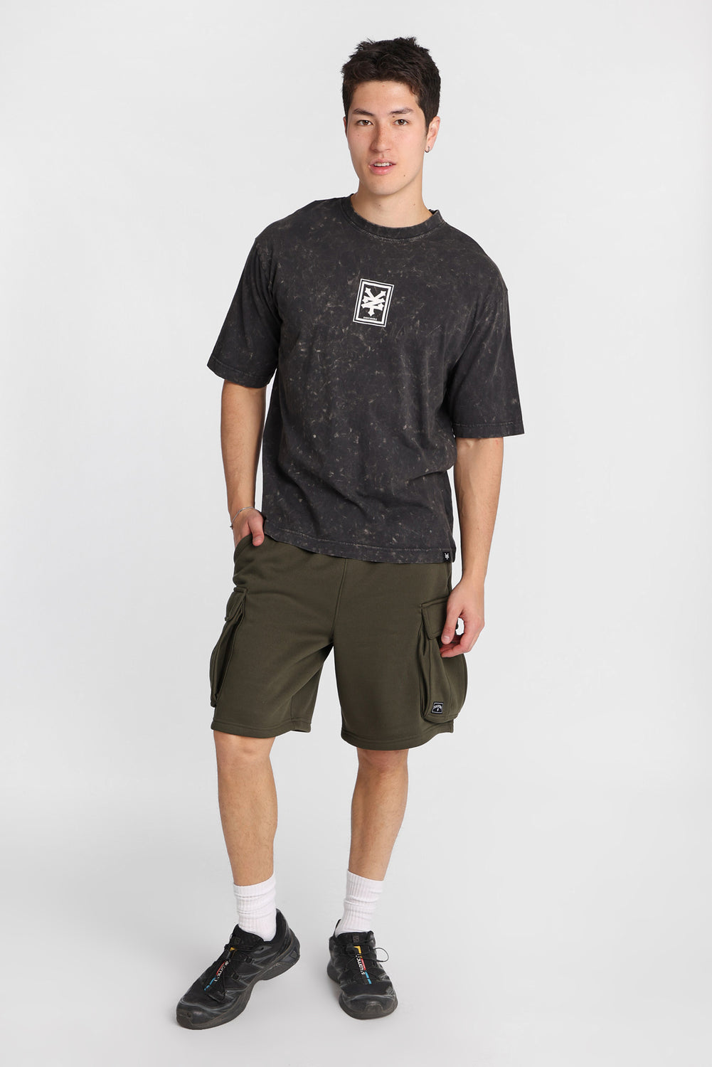 Zoo York Fleece Cargo Shorts Zoo York Fleece Cargo Shorts