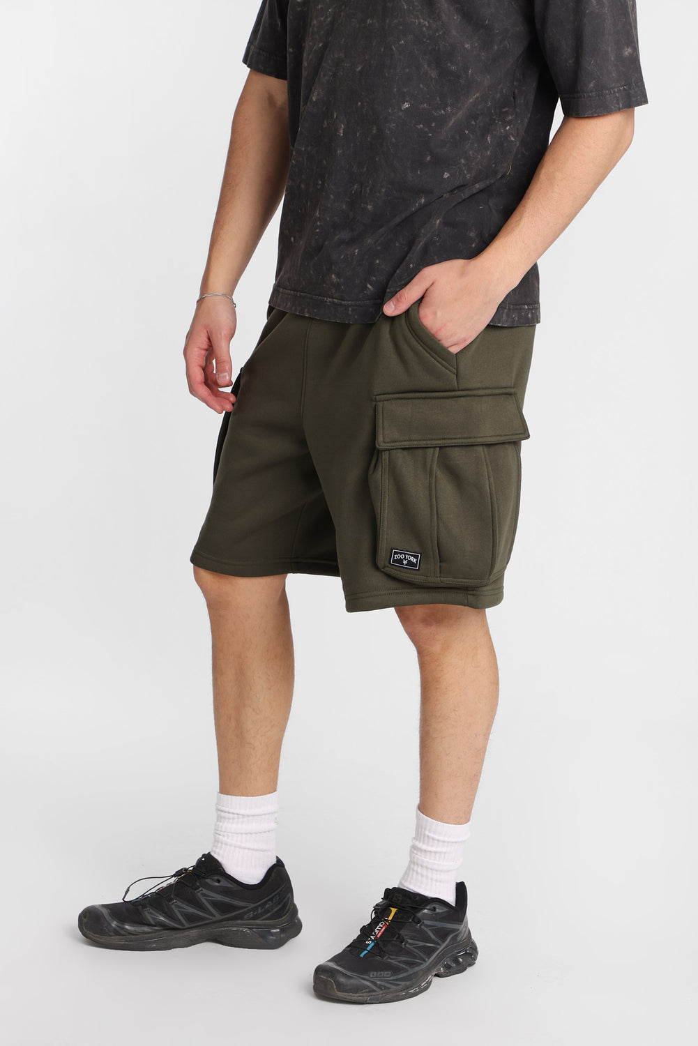 Zoo York Fleece Cargo Shorts Zoo York Fleece Cargo Shorts