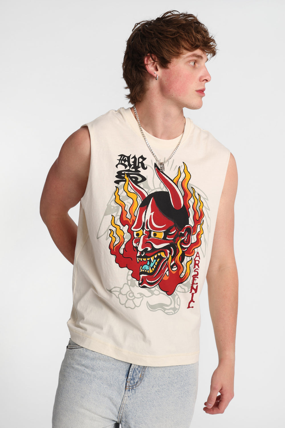 Arsenic Horned Devil Graphic Tank Top Arsenic Horned Devil Graphic Tank Top