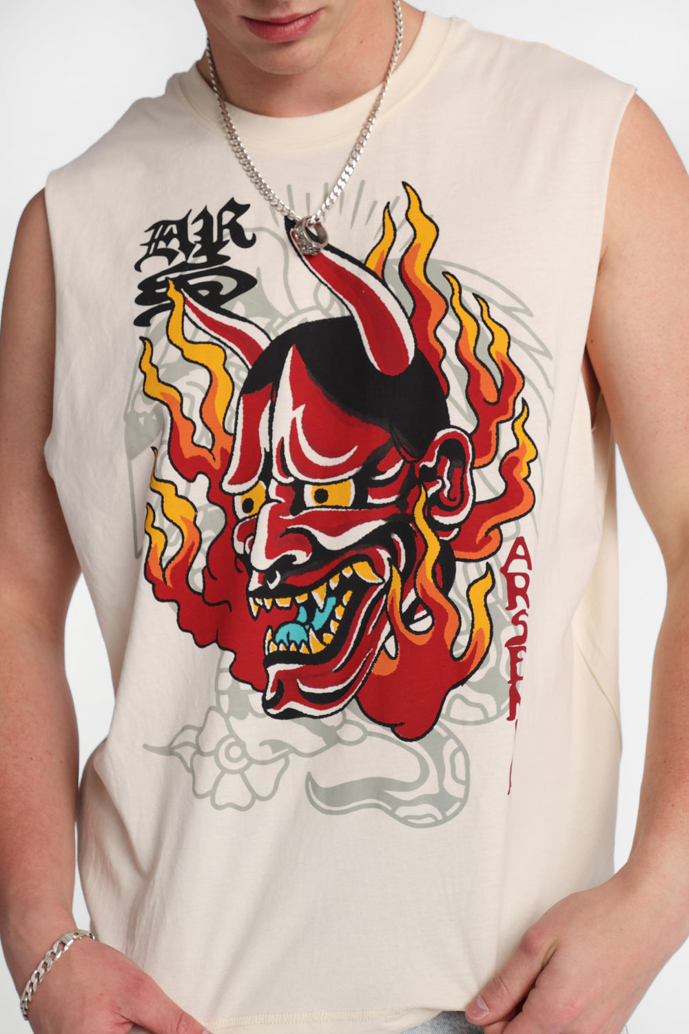Arsenic Horned Devil Graphic Tank Top Arsenic Horned Devil Graphic Tank Top