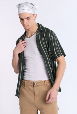 Chemise en gaze à rayures Arsenic homme