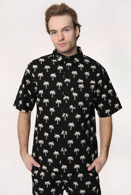 Arsenic Mens Printed Button-Up