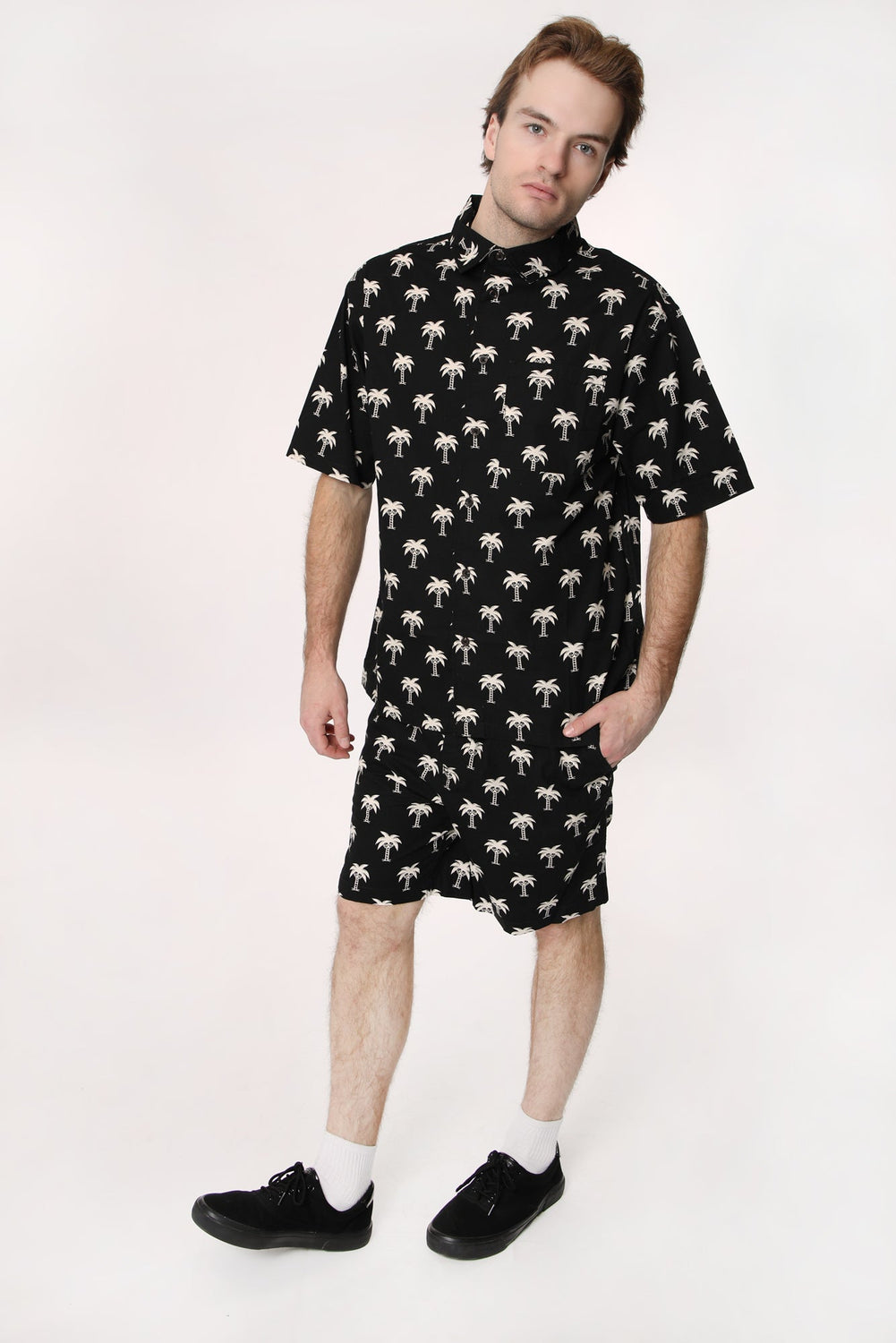 Arsenic Mens Printed Button-Up Arsenic Mens Printed Button-Up
