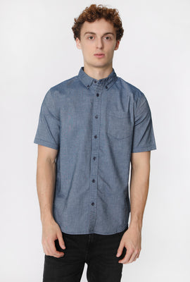 West49 Mens Oxford Button-Up