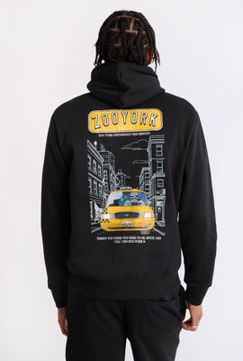 Zoo York Mens Taxis Graphic Hoodie