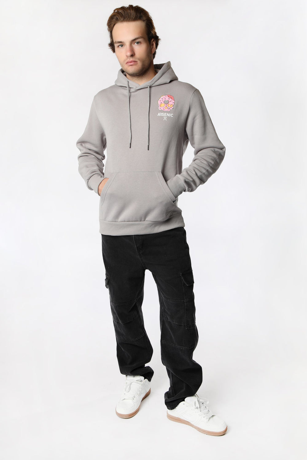 Arsenic Mens Death by Donut Hoodie Arsenic Mens Death by Donut Hoodie