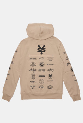 Zoo York Mens Logos Hoodie