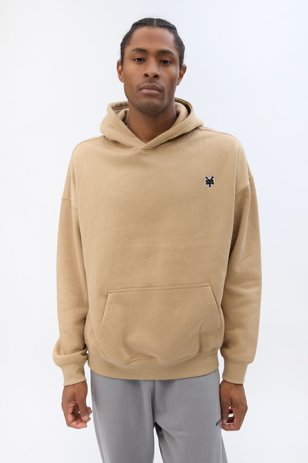 Zoo York Mens Solid Popover Hoodie Zoo York Mens Solid Popover Hoodie