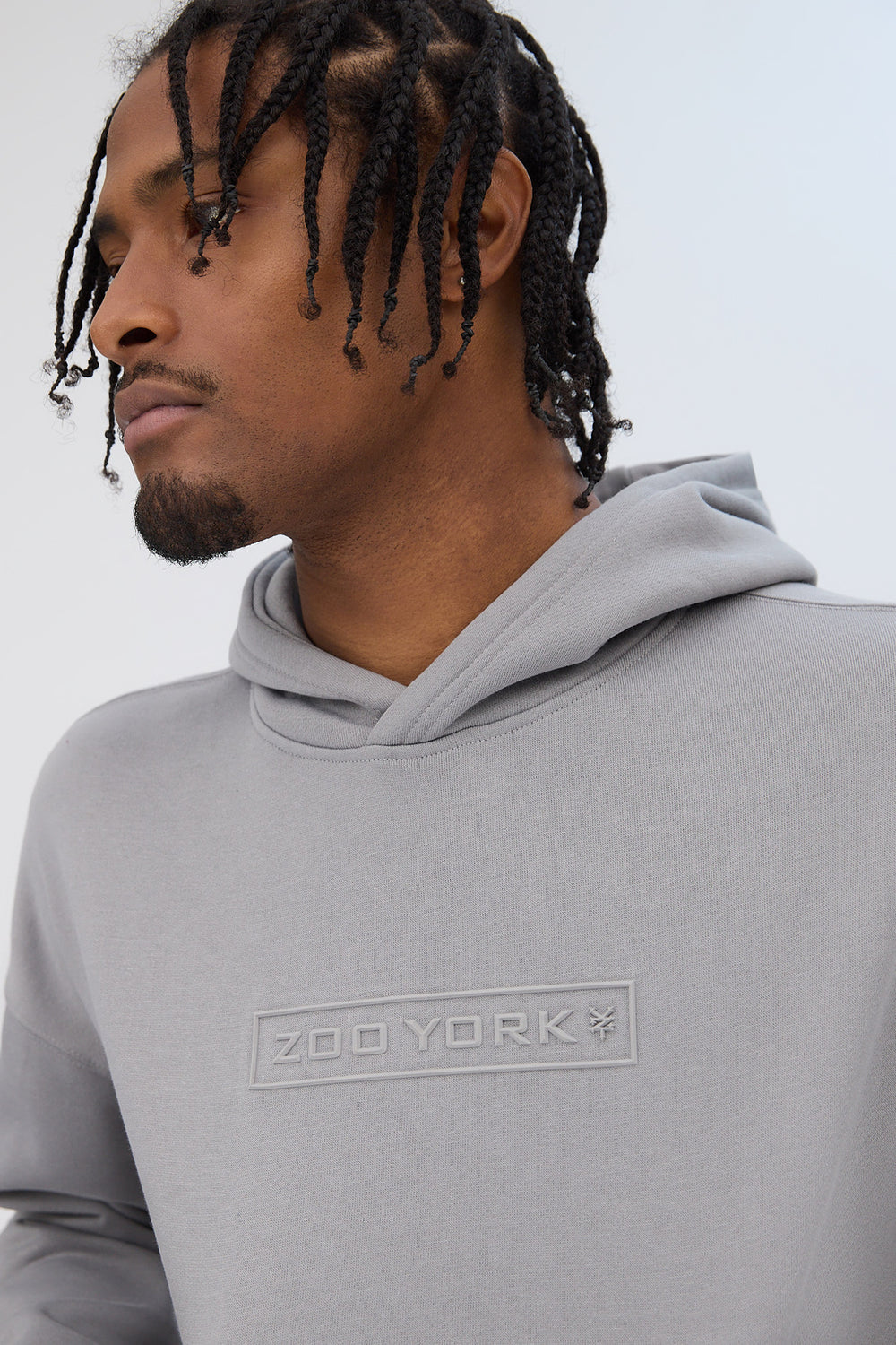 Zoo York Mens HD Box Logo Hoodie Zoo York Mens HD Box Logo Hoodie