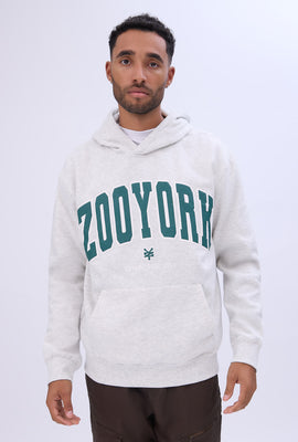 Zoo York Mens Varsity Puff Logo Hoodie