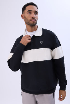 Sweatshirt polo bicolore Zoo York homme