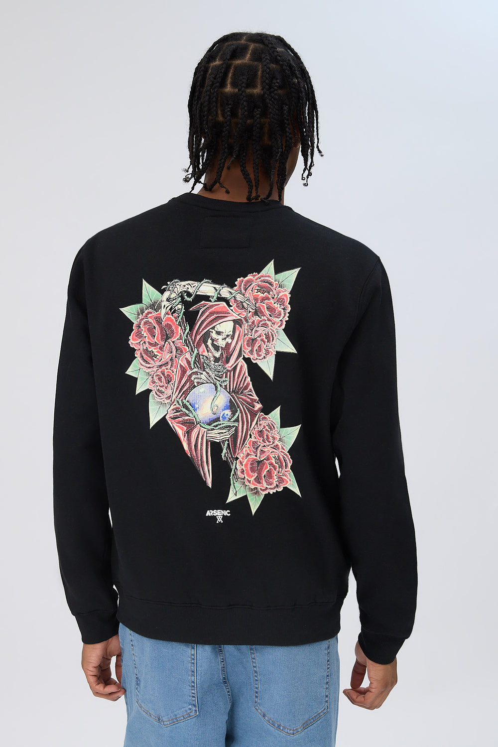 Graphic crew sweatshirt online